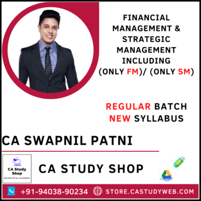 CA Swapnil Patni FM SM Full Course