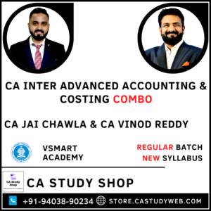 Inter Adv Acc Costing Combo by CA Jai Chawla CA Vinod Reddy