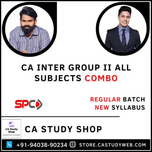 CA Inter Group II Combo by Swapnil Patni Classes