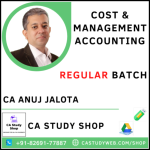 CA Inter Costing Regular By CA Anuj Jalota