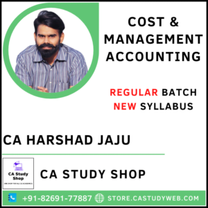 CA Harshad Jaju New Syllabus Inter Costing