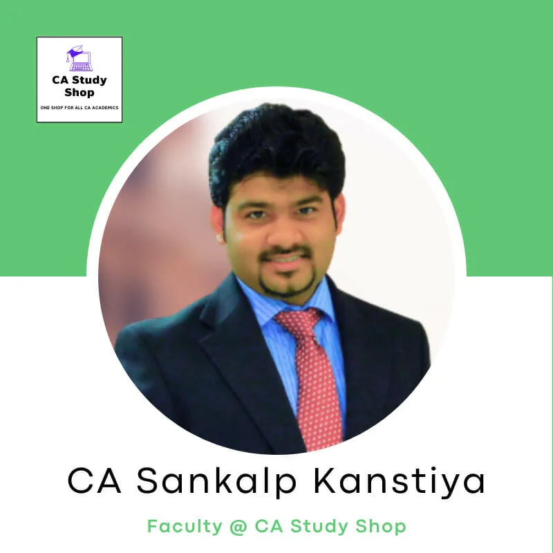 CA Sankalp Kanstiya Classes 1 CA Sankalp Kanstiya Classes