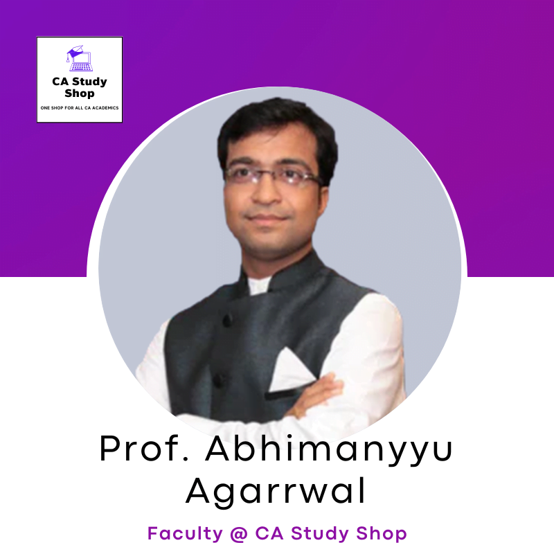 Prof Abhimanyyu Agarrwal Classes
