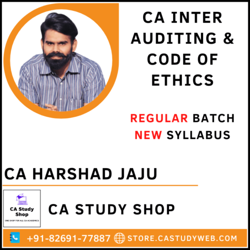 CA Harshad Jaju Inter Audit Full Course