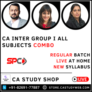 CA Inter New Syllabus Group I Combo Swapnil Patni Classes Live Batch