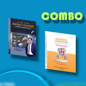 CA FINAL INDIRECT TAX LAW COMPACT BOOK ON GST & MCQ'S COMBO BY CA RAJ KUMAR
