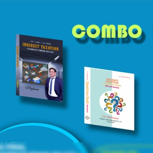 CA Final Compact Book on GST and Compiler Combo by CA Raj Kumar