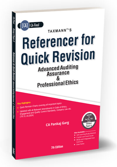 CA Final Audit Referencer for Quick Revision By CA Pankaj Garg