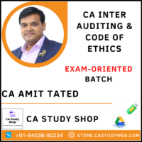 CA Amit Tated Inter Audit Exam Oriented Batch