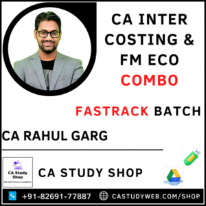Inter Cost FM Eco Fastrack Combo by CA Rahul Garg