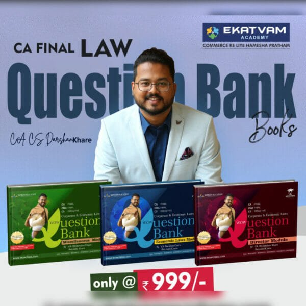 CA FINAL LAW QUESTION BANK BY CA DARSHAN KHARE
