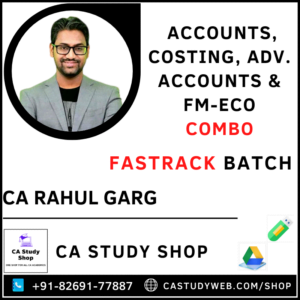 Inter Accounts Cost Adv Accounts FM Eco Fastrack Combo Rahul Garg