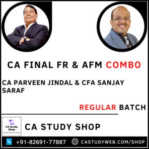 FR AFM Combo by CA Parveen Jindal CFA Sanjay Saraf