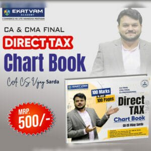 CA FINAL DIRECT TAX CHART BOOK BY CA VIJAY SARDA