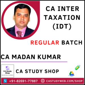 Inter GST by CA Madan Kumar