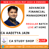 CA Aaditya Jain New Syllabus AFM Live at Home
