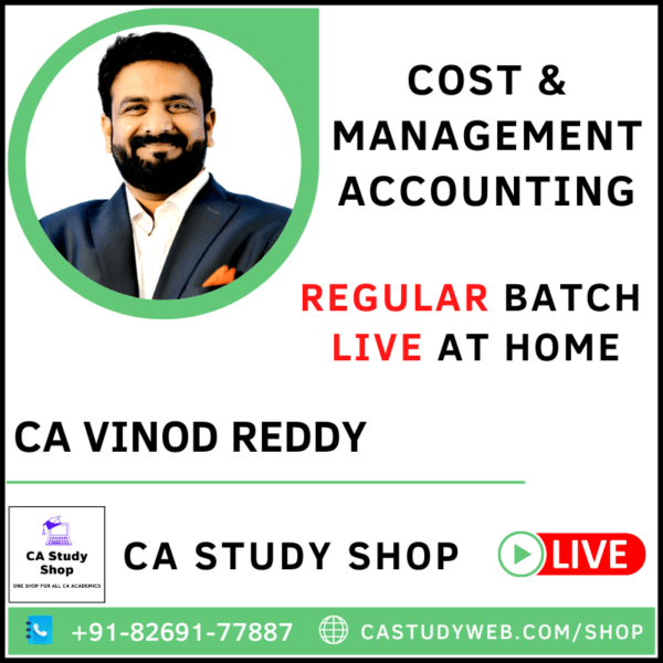 CA Vinod Reddy Live at Home Inter Costing