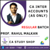 Prof Rahul Malkan Inter Accounts AS