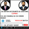 CA INTER ACCOUNTS & COSTING LIVE AT HOME REGULAR BATCH COMBO BY VSMART ACADEMY