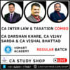 CA INTER LAW & TAXATION LIVE AT HOME REGULAR BATCH COMBO BY VSMART ACADEMY