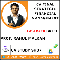 Prof Rahul Malkan SFM Fastrack
