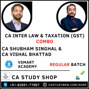 Inter Law GST Combo by CA Shubham Singhal CA Vishal Bhattad