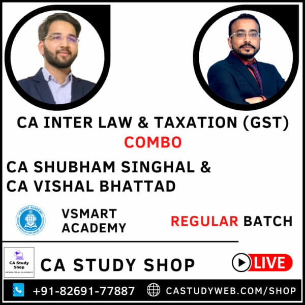 Inter Law GST Live at Home by CA Shubham Singhal CA Bhanwar Borana