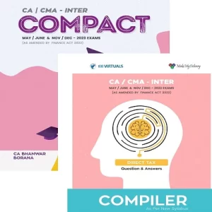 CA Bhanwar Borana Inter Compact Compiler Combo
