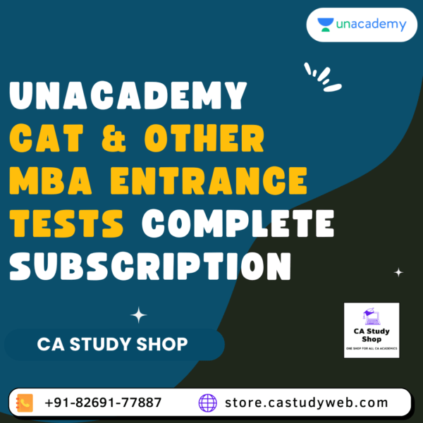 Unacademy CAT and OTHER Entrance Tests