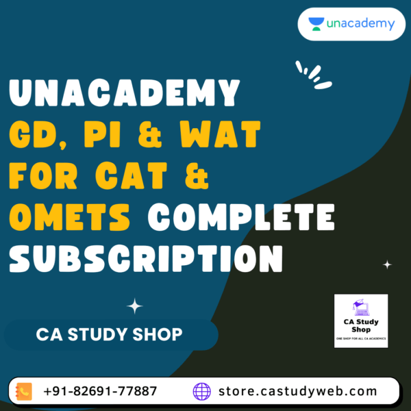 Unacademy GD PI WAT for CAT OMETS