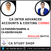 Adv Accounts Costing Combo by CA Parveen Sharma CA Ashish Kalra