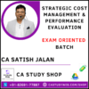 CA Satish Jalan Pendrive Classes SCM PE Exam Oriented Batch
