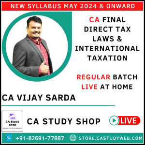 CA Vijay Sarda Final DT Live Batch