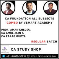 CA Foundation All Subjects Combo by VSmart Academy
