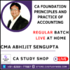 CA Foundation Accounts Live at Home Class by CMA Abhijit Sengupta