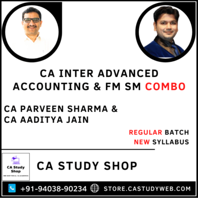 Adv Acc FM SM Combo by CA Parveen Sharma CA Aaditya Jain