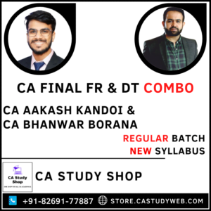 FR DT Combo by CA Aakash Kandoi CA Bhanwar Borana