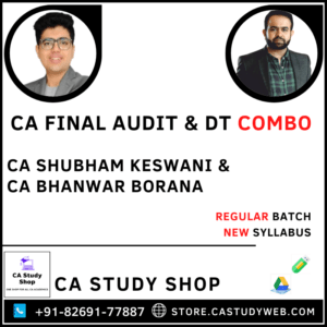 Audit DT Combo by CA Shubham Keswani and CA Bhanwar Borana