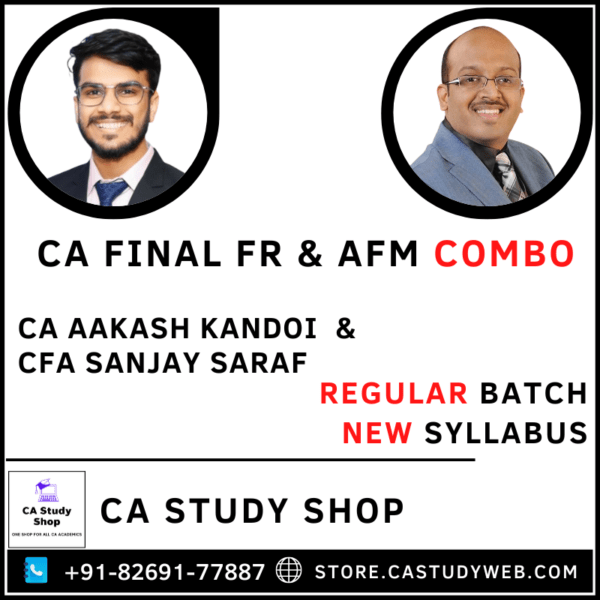 FR AFM Combo by CA Aakash Kandoi CFA Sanjay Saraf
