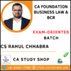 CA Foundation LawExam Oriented by CS Rahul Chhabra
