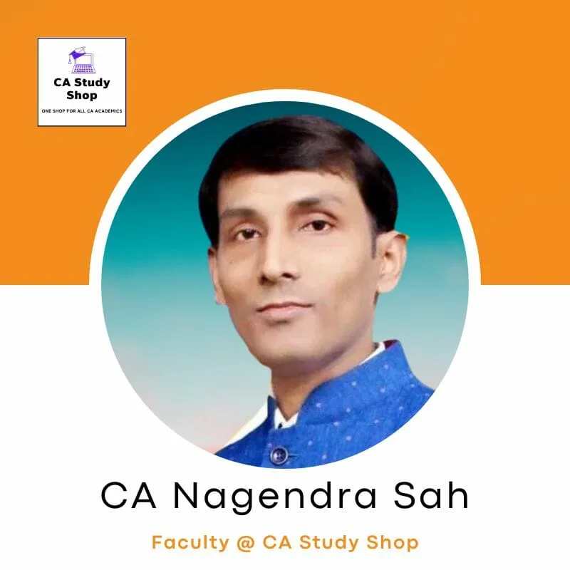 CA Final SFM Classes Best Faculty - CA Nagendra Sah
