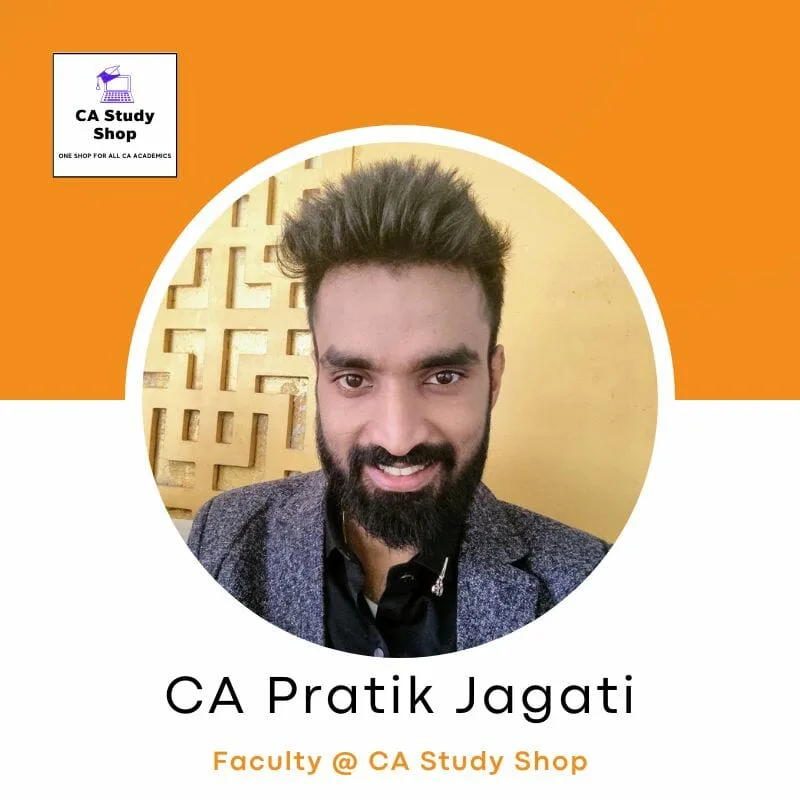 CA Final SFM Classes Best Faculty - CA Pratik Jagati