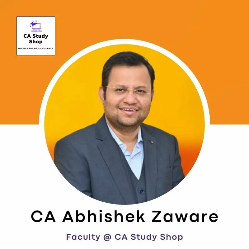 CA Final SFM Classes - CA Abhishek Zaware