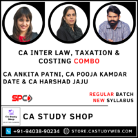 CA Inter Law Taxation Cost Combo by SPC Faculties