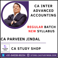 CA Parveen Jindal Advanced Accounts Full Course