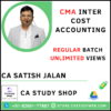 CA Satish Jalan CMA Inter Costing Classes