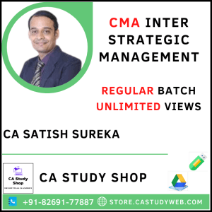 CA Satish Sureka CMA Inter Strategic Management