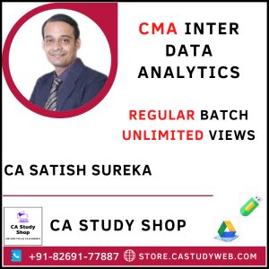 CMA Inter Data Analytics by CA Satish Sureka