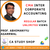 Prof Abhimanyyu Agarrwal CMA Inter Corporate Accounting