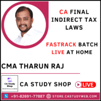 CMA Tharun Raj Final IDT Live at Home